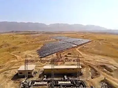 فاز اول نیروگاه خورشیدی بهبهان فولاد خوزستان در آستانه بهره‌برداری