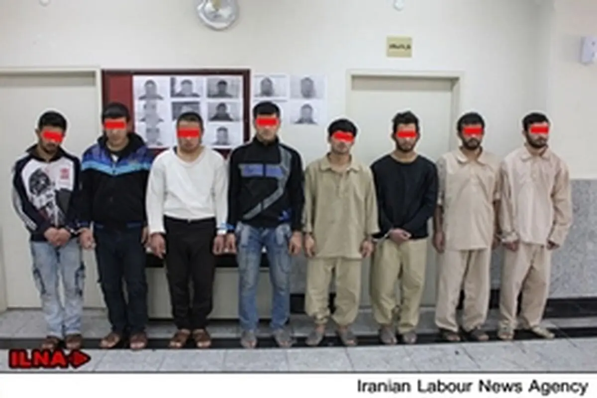 دستگیری دو باند اخاذی و آدم‌ربایی در محدوده آزادی