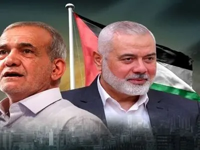 هنیة یشید بایران لدعمها القضیة الفلسطینیة