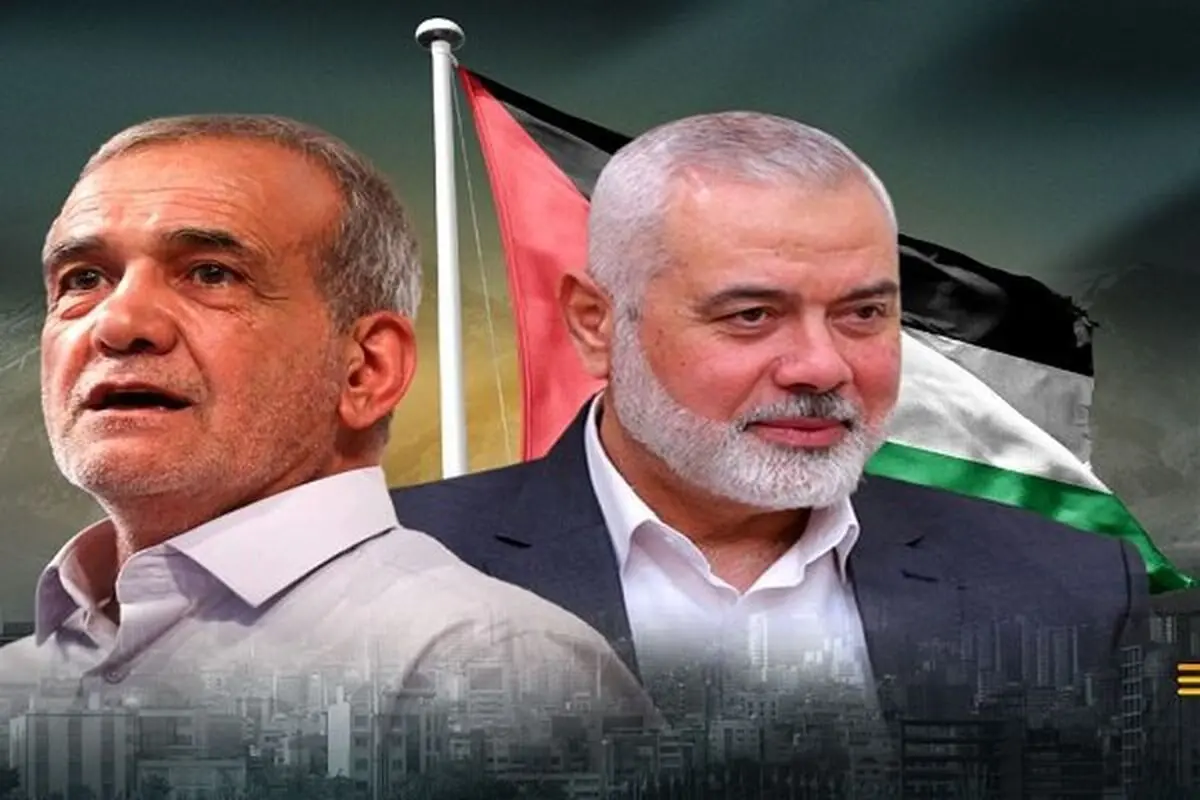 هنیة یشید بایران لدعمها القضیة الفلسطینیة