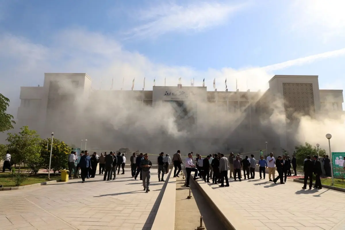 رزمایش تخلیه اضطراری در سازمان منطقه آزاد اروند برگزار شد