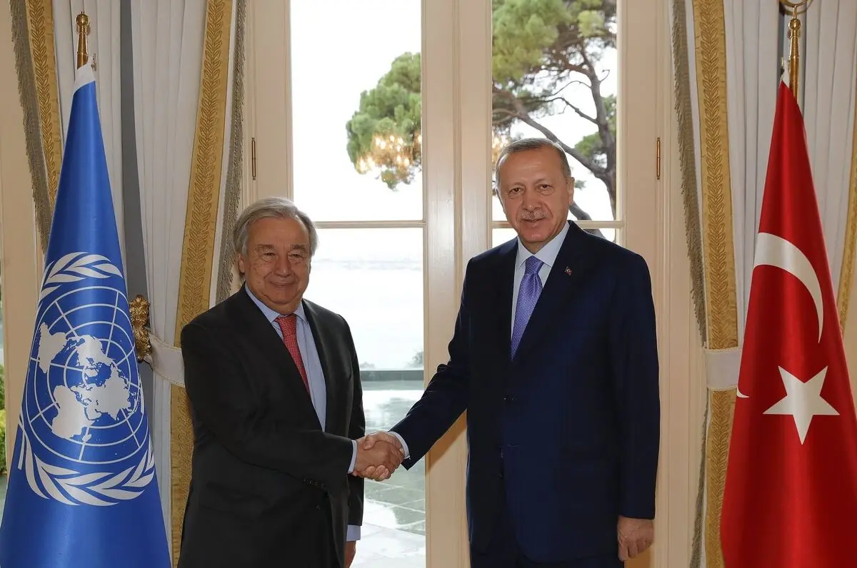 گفت‌وگوی تلفنی اردوغان و گوترش