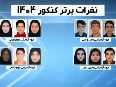 صداوسیما: سهم مدارس دولتی در رتبه‌های برتر کنکور امسال صفر بود! + فیلم