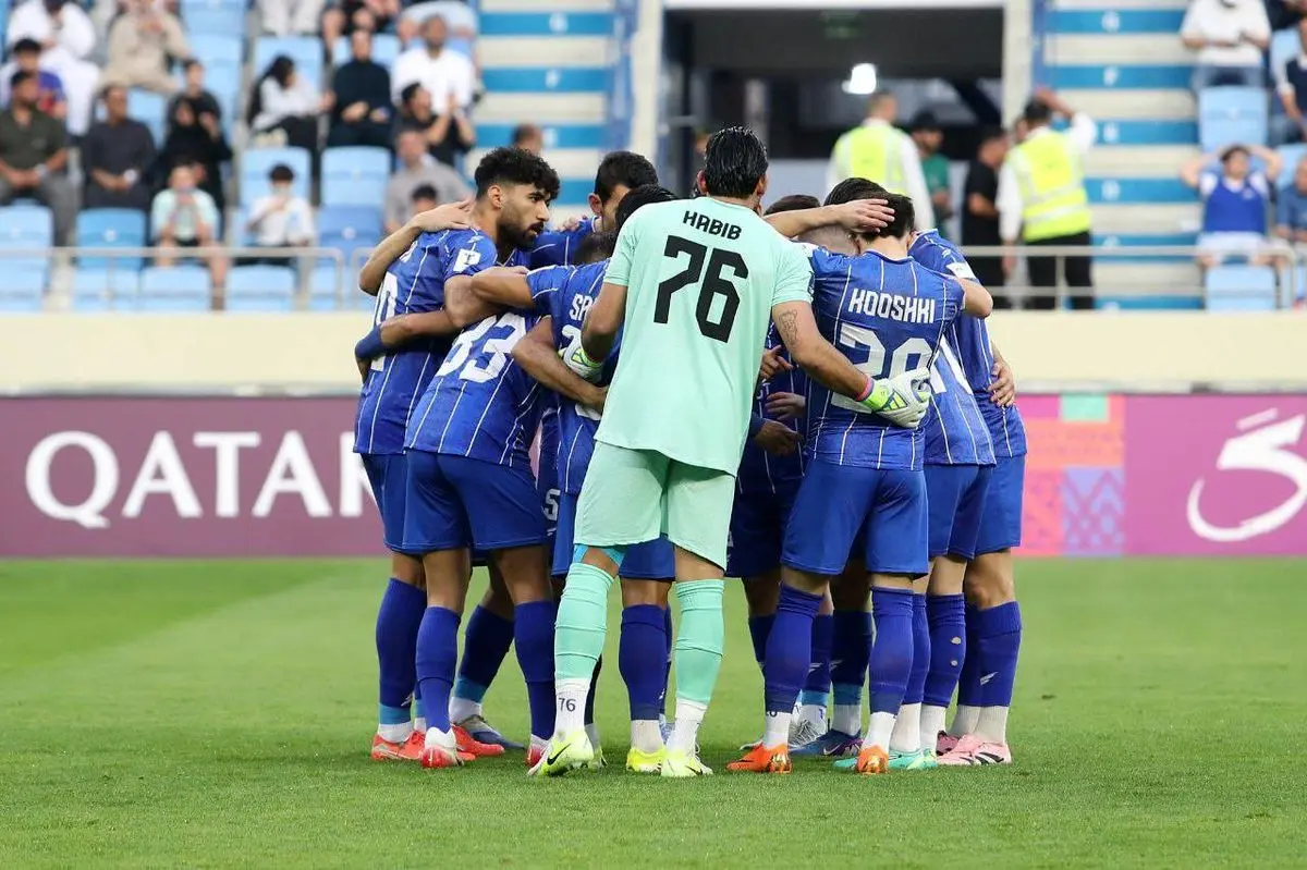 تساوی یک نیمه ای استقلال و الحسین اردن