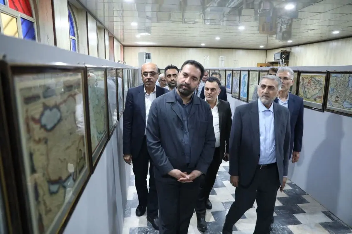 استقبال از نمایشگاه نقشه‌های خلیج فارس در بندر ماهشهر
