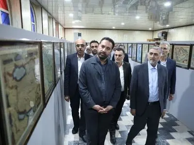 استقبال از نمایشگاه نقشه‌های خلیج فارس در بندر ماهشهر