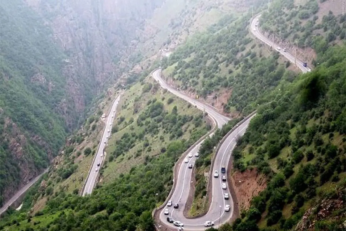 جاده چالوس یکطرفه میشود