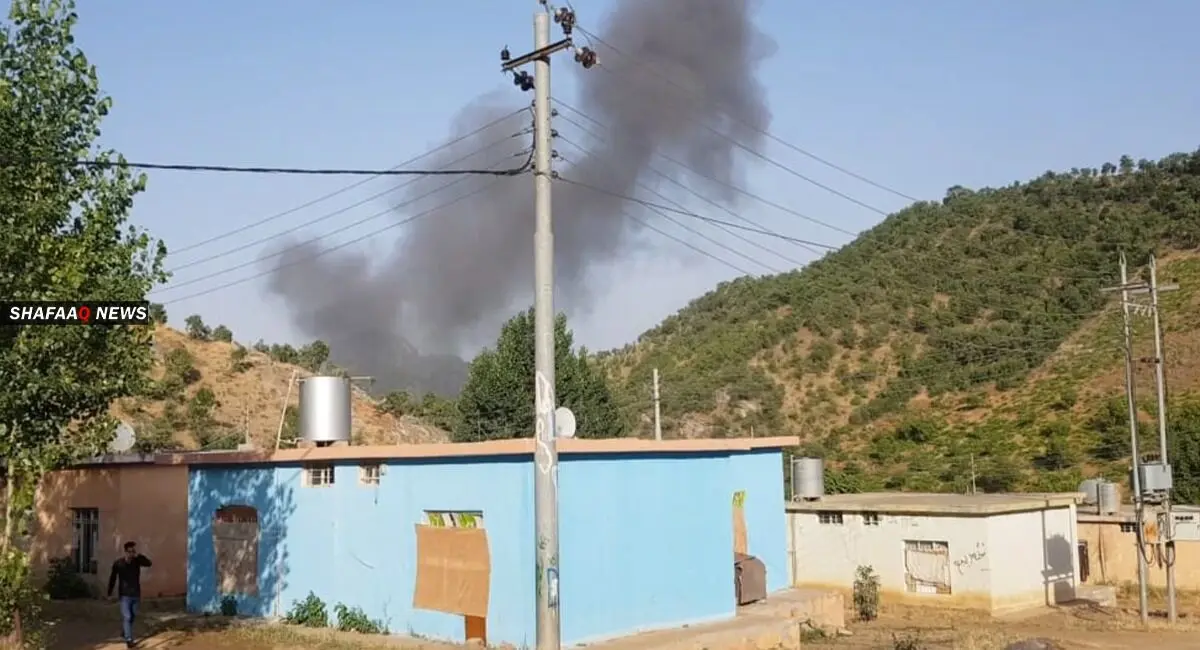 بمباران شدید ترکیه در مناطق مرزی شمال عراق