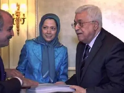 رسالة ایران لعباس حول لقائه مع زعیمة المنافقین مریم رجوی