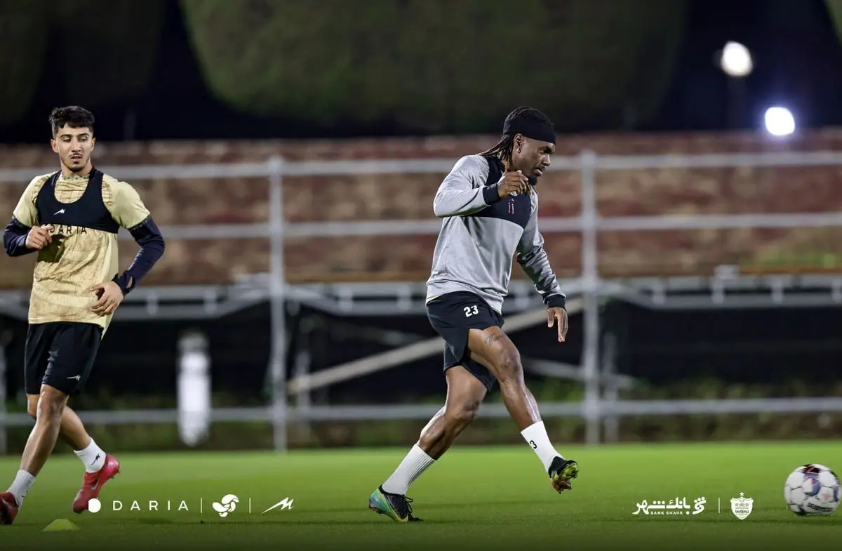 تمرین شاداب پرسپولیس با مرور برنامه‌های تاکتیکی