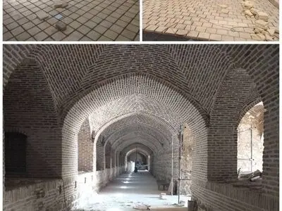 پایان مرحله نخست مرمت کاروانسرای ایوانکی