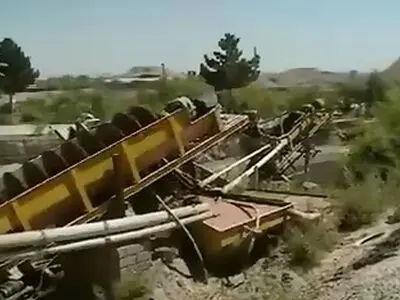 ۴۵ معدن از ۶۰ معدن شهرستان قدس مسئول ایمنی ندارند + فیلم