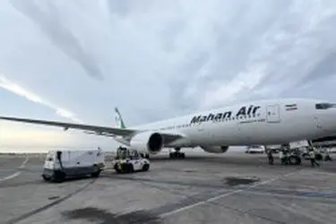 فرود موفق بوئینگ ۷۷۷ / نمایش آمادگی عملیاتی فرودگاه بین‌المللی کیش