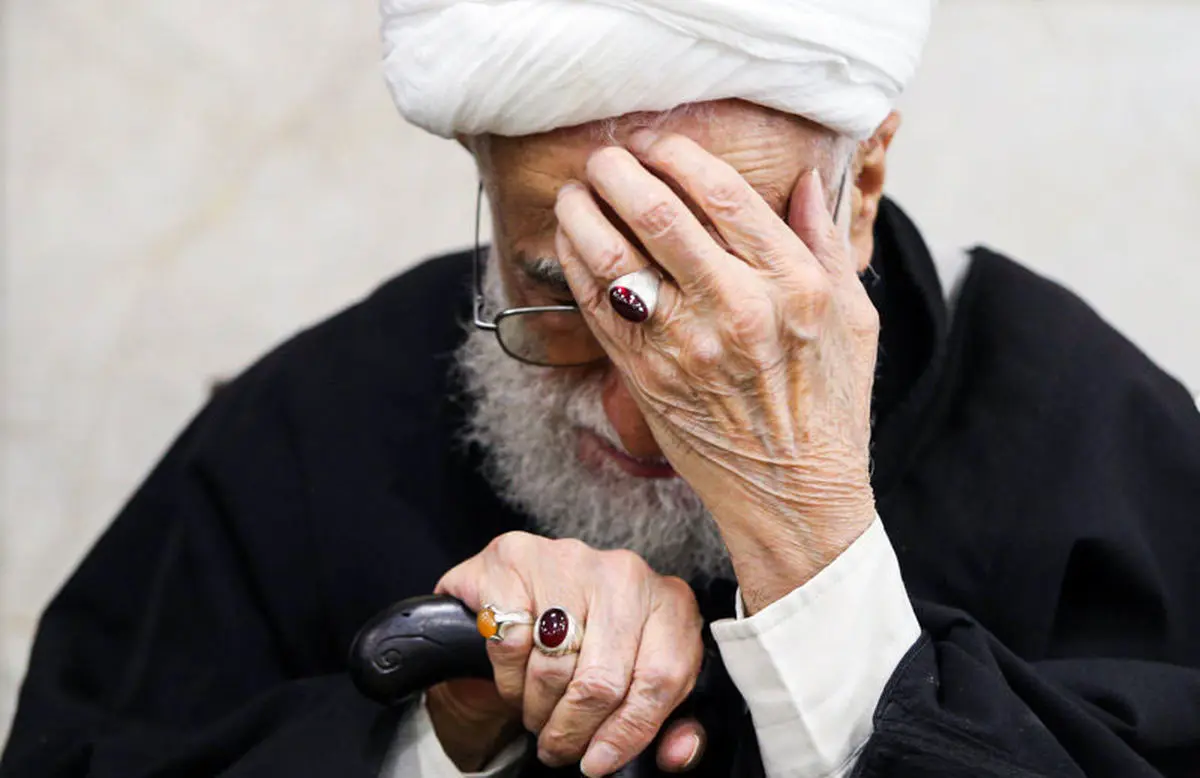 مراسم ختم همسر آیت‌الله جنتی در مسجد عالی شهید مطهری برگزار شد