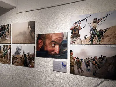 نمایشگاه عکس «مکتب سلیمانی» افتتاح شد