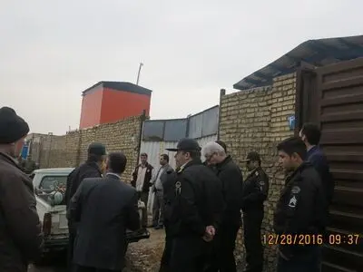 برخورد با ساخت و ساز غیر مجاز در کهریزک