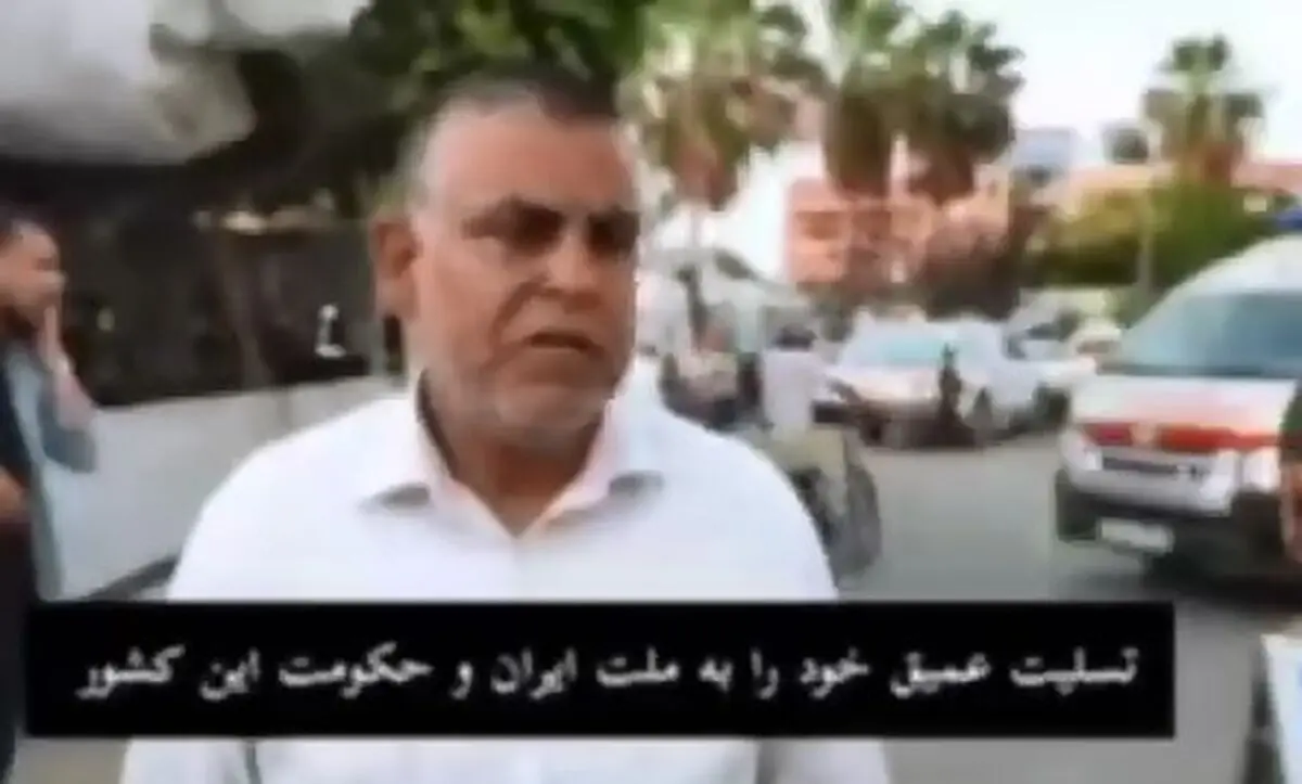 هم‌دردی مردم غزه با ملت ایران در پی شهادت آیت‌الله رئیسی + فیلم