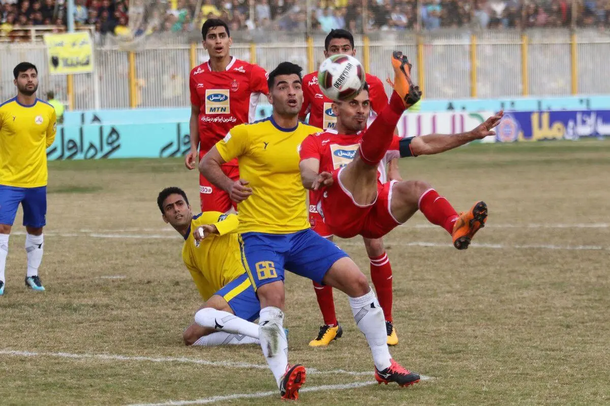 عجیب‌ترین تماشاگران در حاشیه بازی پرسپولیس - نفت مسجدسلیمان (ویدئو)