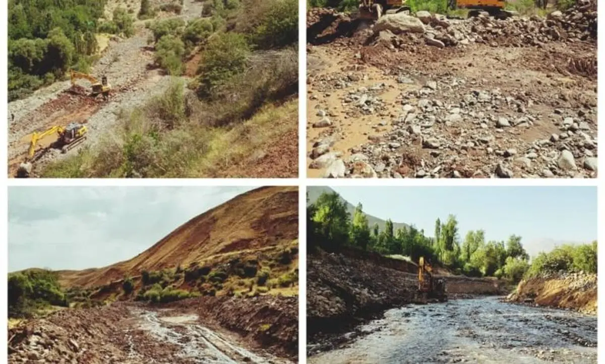 پاکسازی رودخانه شاهرود به مسیرهای بالادستی کویین رسید