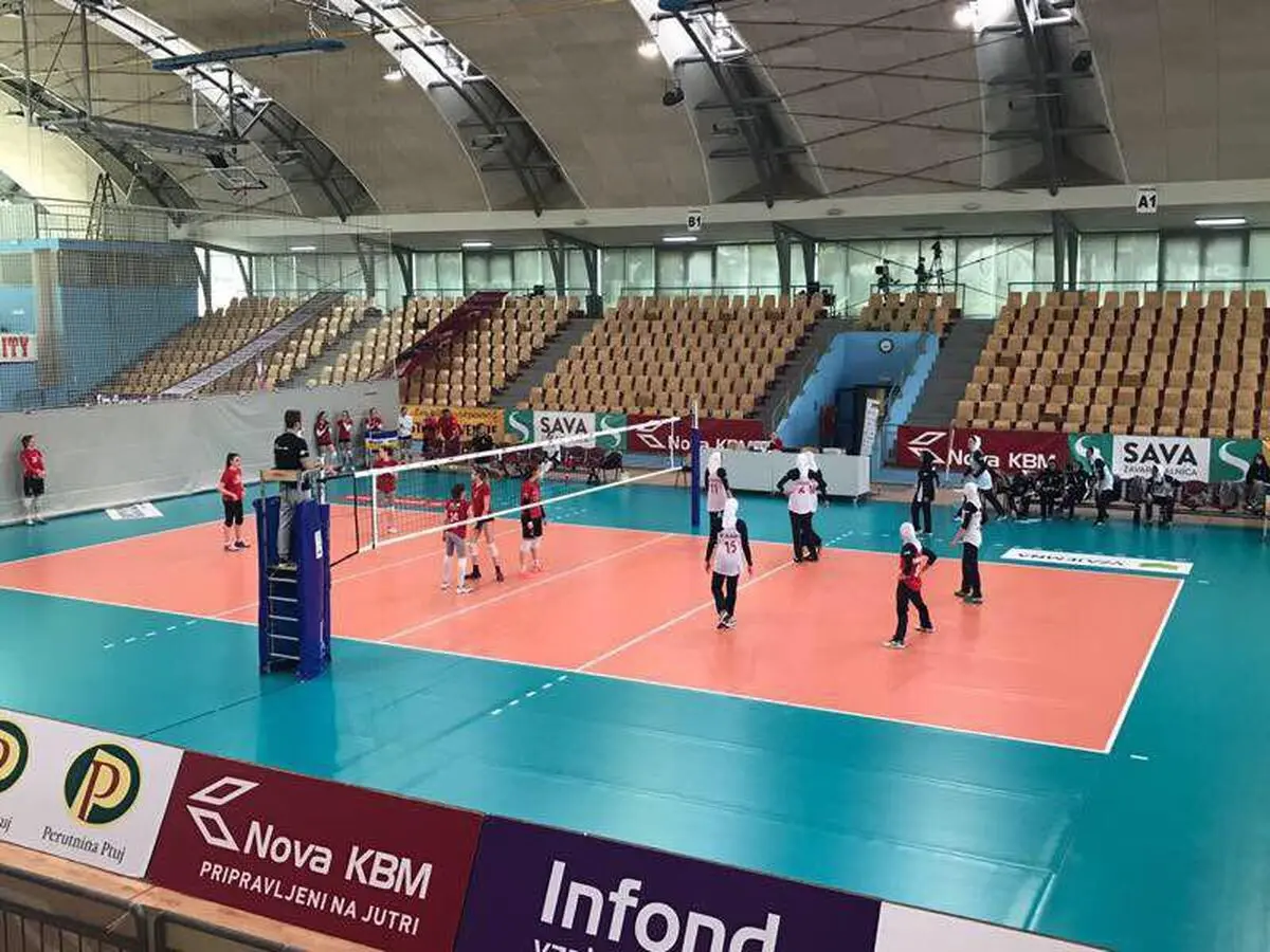 پیروزی زنان والیبال ایران مقابل سریلانکا
