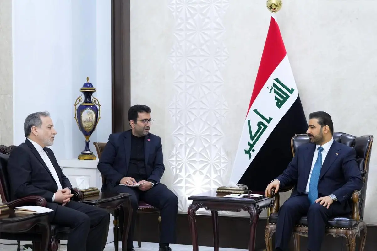 دیدار وزیر خارجه ایران با نخست وزیر عراق