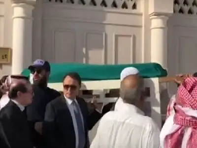 تشییع جنازه رئیس جمهوری سابق تونس در قبرستان بقیع