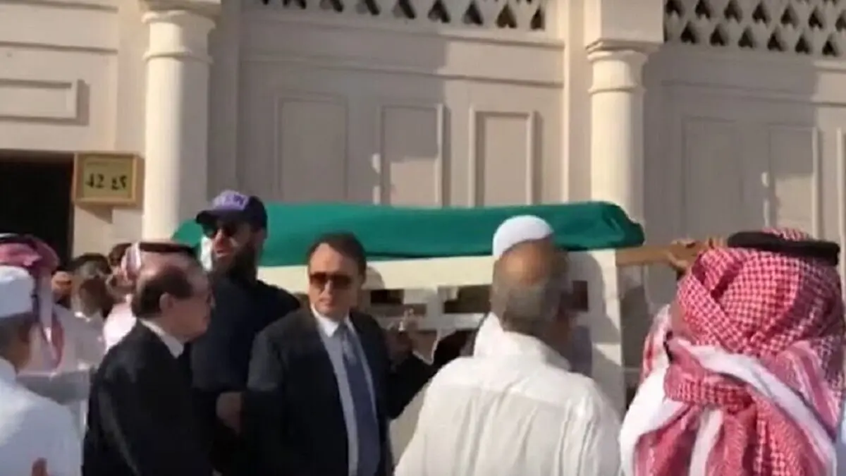 تشییع جنازه رئیس جمهوری سابق تونس در قبرستان بقیع