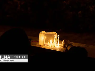 مراسم شام غریبان حسینی در قزوین