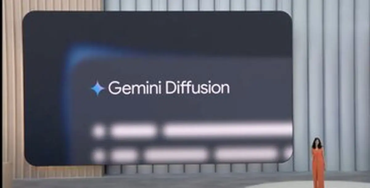 گوگل از مدل تحقیقاتی Gemini Diffusion برای تولید سریعتر متن و کد رونمایی کرد