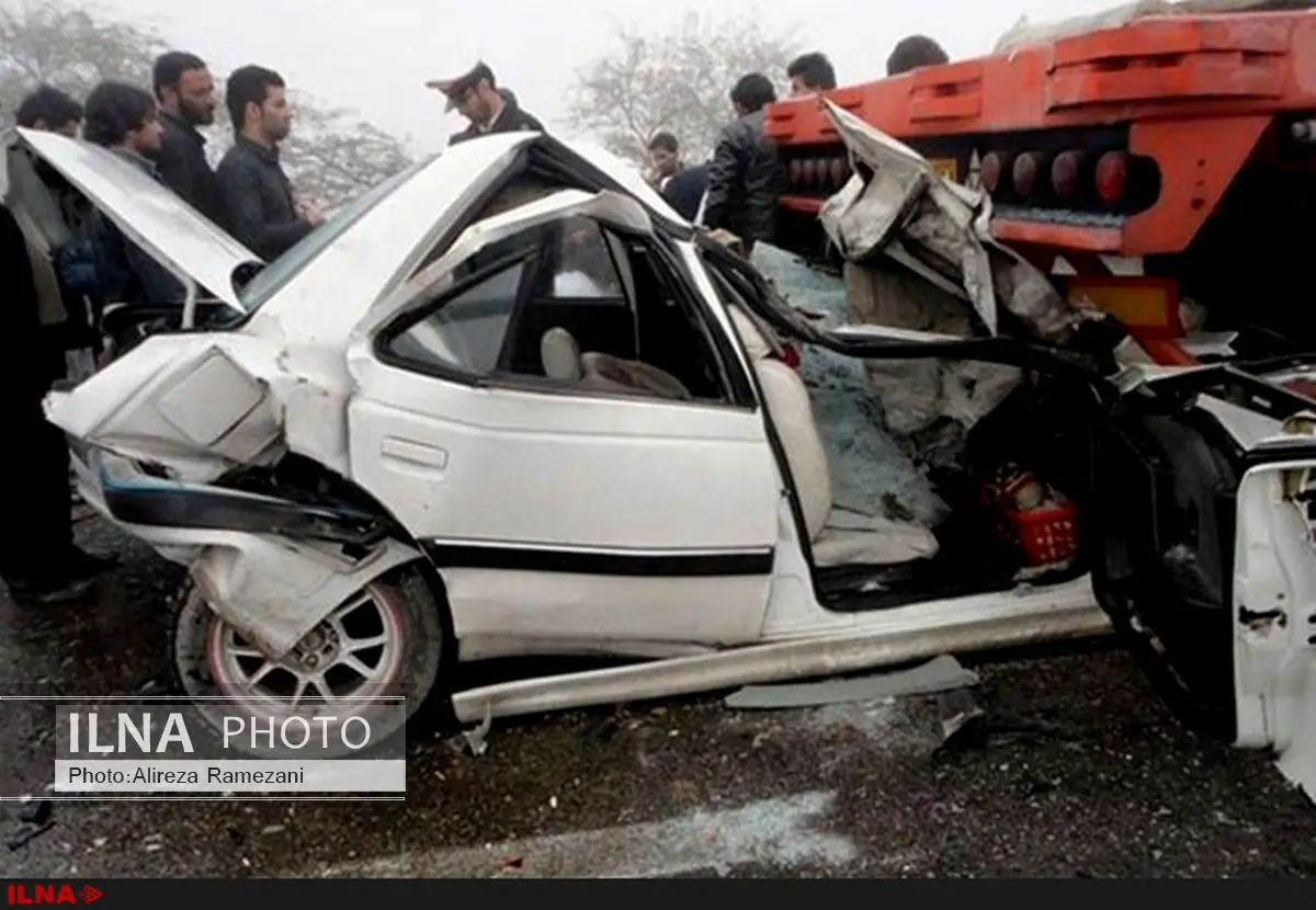 فوت ۱۸۰ نفر در تصادفات جاده‌ای شهریورماه