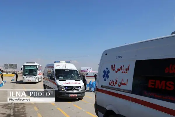 53  آمبولانس برای نوروز در راه‌های قزوین مستقر می‌شود