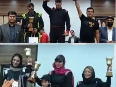 درخشش ورزشکاران گیلانی در رقابت‌های آفرود کشور