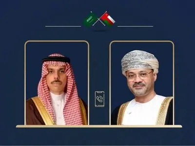 گفت‌وگوی بن فرحان و البوسعیدی درباره تنگه هرمز