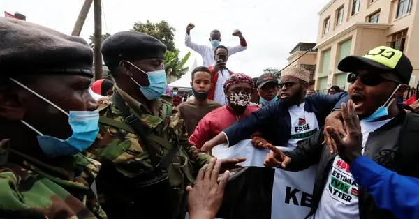 کارگران کنیایی به نبود خدمات شهری اعتراض کردند
