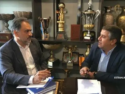 نامداری به ملاقات مدیرعامل استقلال رفت