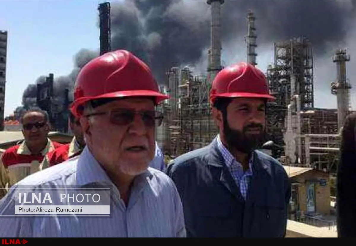 وزارت‌نفت فرمانده مهار آتش‌سوزی پتروشیمی بوعلی سینا/ آغاز عملیات ضربتی اطفای حریق