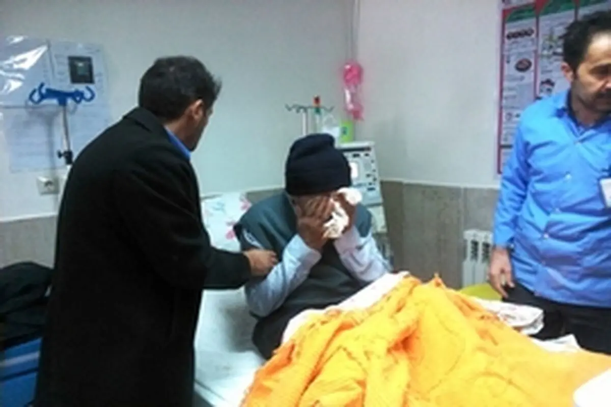 امدادرسانی به بیمار دیالیزی ۷۰ ساله در روستای برزندیق کلیبر