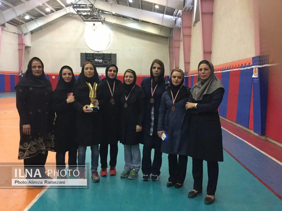 ایران خودرو قهرمان آمادگی جسمانی بانوان کارگران استان تهران