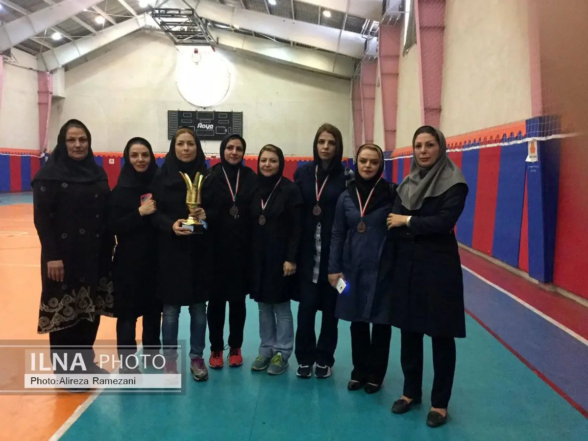ایران خودرو قهرمان آمادگی جسمانی بانوان کارگران استان تهران