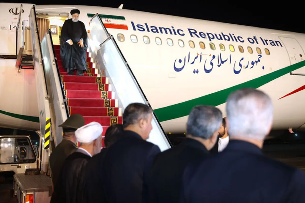رئیسی پس از شرکت در ششمین نشست سران سیکا وارد تهران شد