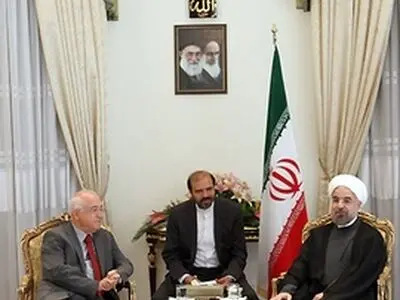 دیدار رئیس پارلمان ترکیه با رئیس جمهور