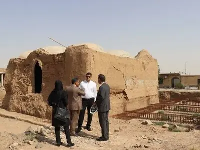 آغاز مرمت بقعه امامزاده سلیمان (ع) اشتهارد