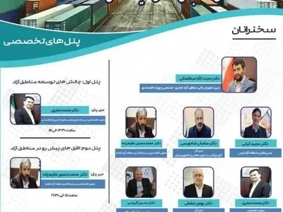 برگزاری هم‌اندیشی ملی استلزامات مناطق آزاد تجاری-صنعتی و ویژه اقتصادی 