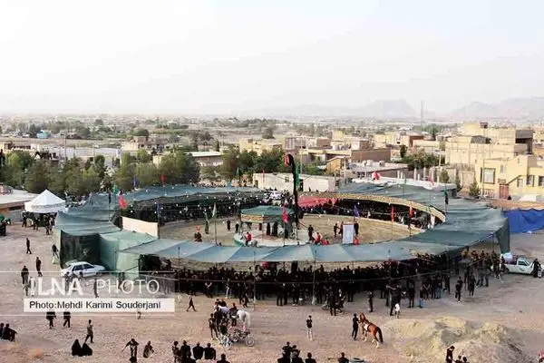 جلوه هایی از محرم در شهر سودرجان