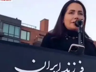 خوانندگی جنجالی مژگان شجریان به نفع پهلوی! + فیلم