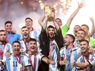 ویدیو: مراسم اهدای جوایز تیم ملی آرژانتین بعد قهرمانی جهان