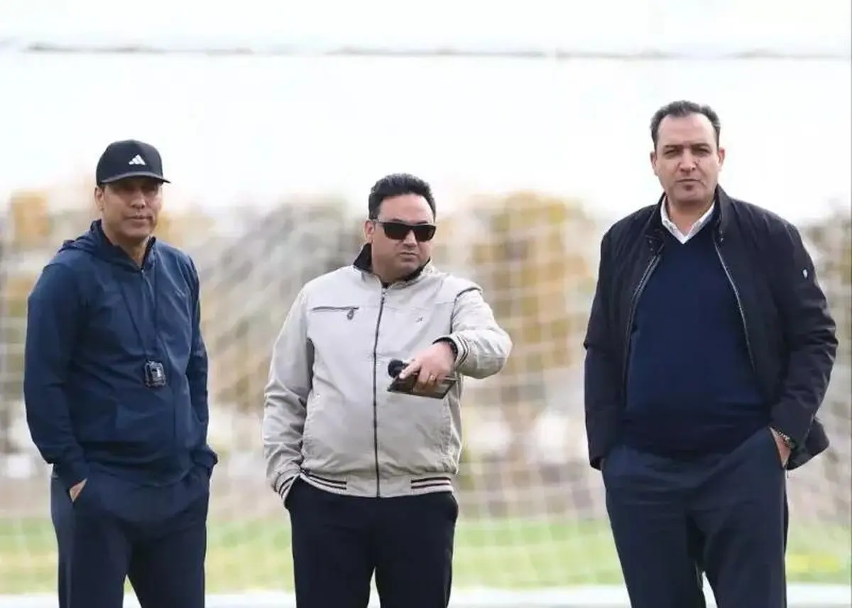حضور مدیرعامل گل‌گهر در تمرین پیش از دیدار حساس با پرسپولیس
