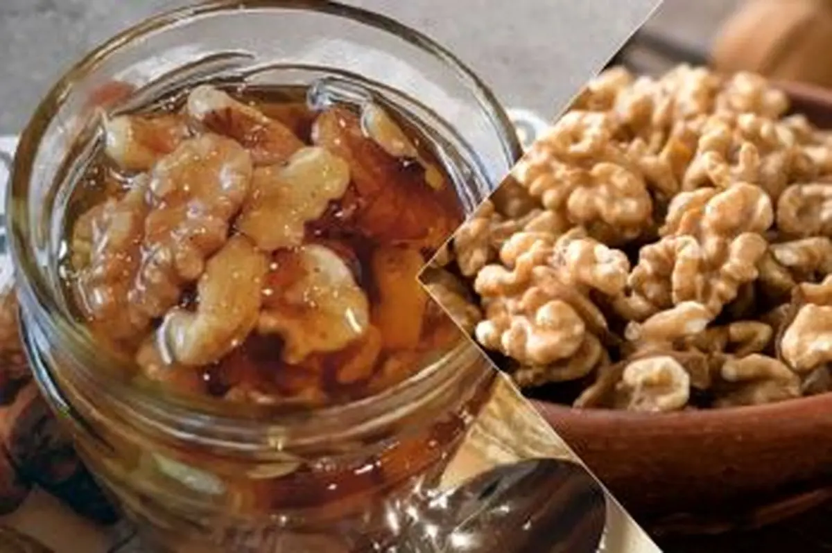 طرز تهیه مربای گردو با زعفران