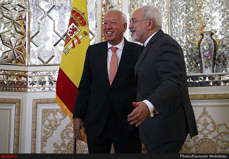 دیدار محمد جواد ظریف با وزیر خارجه اسپانیا