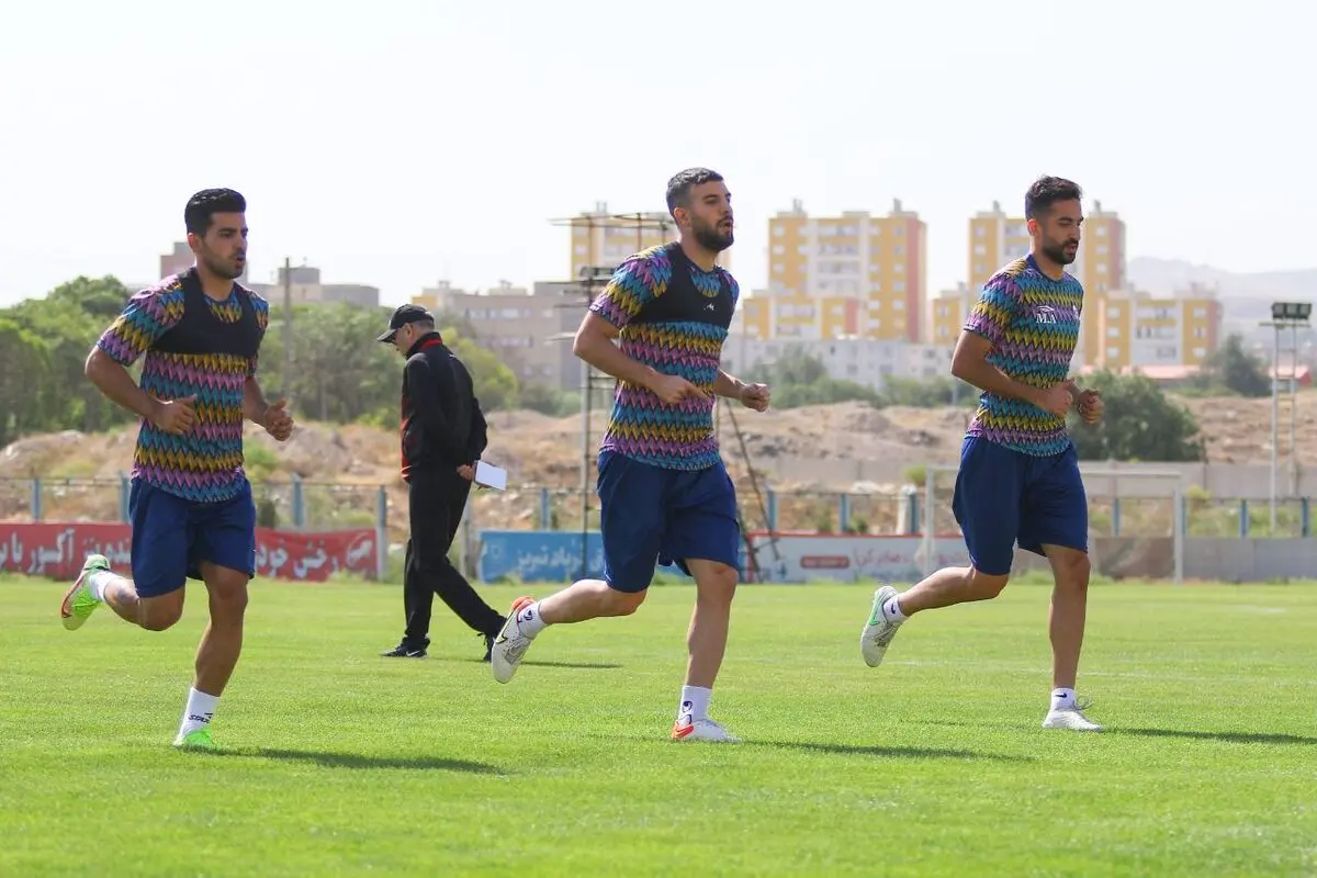 بازیکنان تراکتور تست آمادگی جسمانی دادند